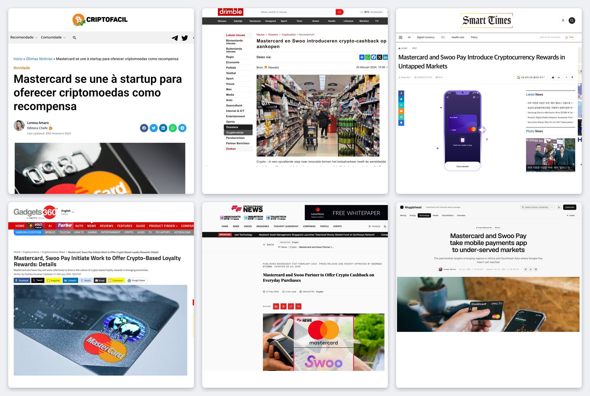 Reprints: CriptoFacil, Drimble, Smart Times, Gadgets 360, FF News, Mugglehead
