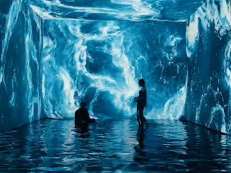 Immersive projection show